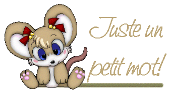 une tite souris hihihi!